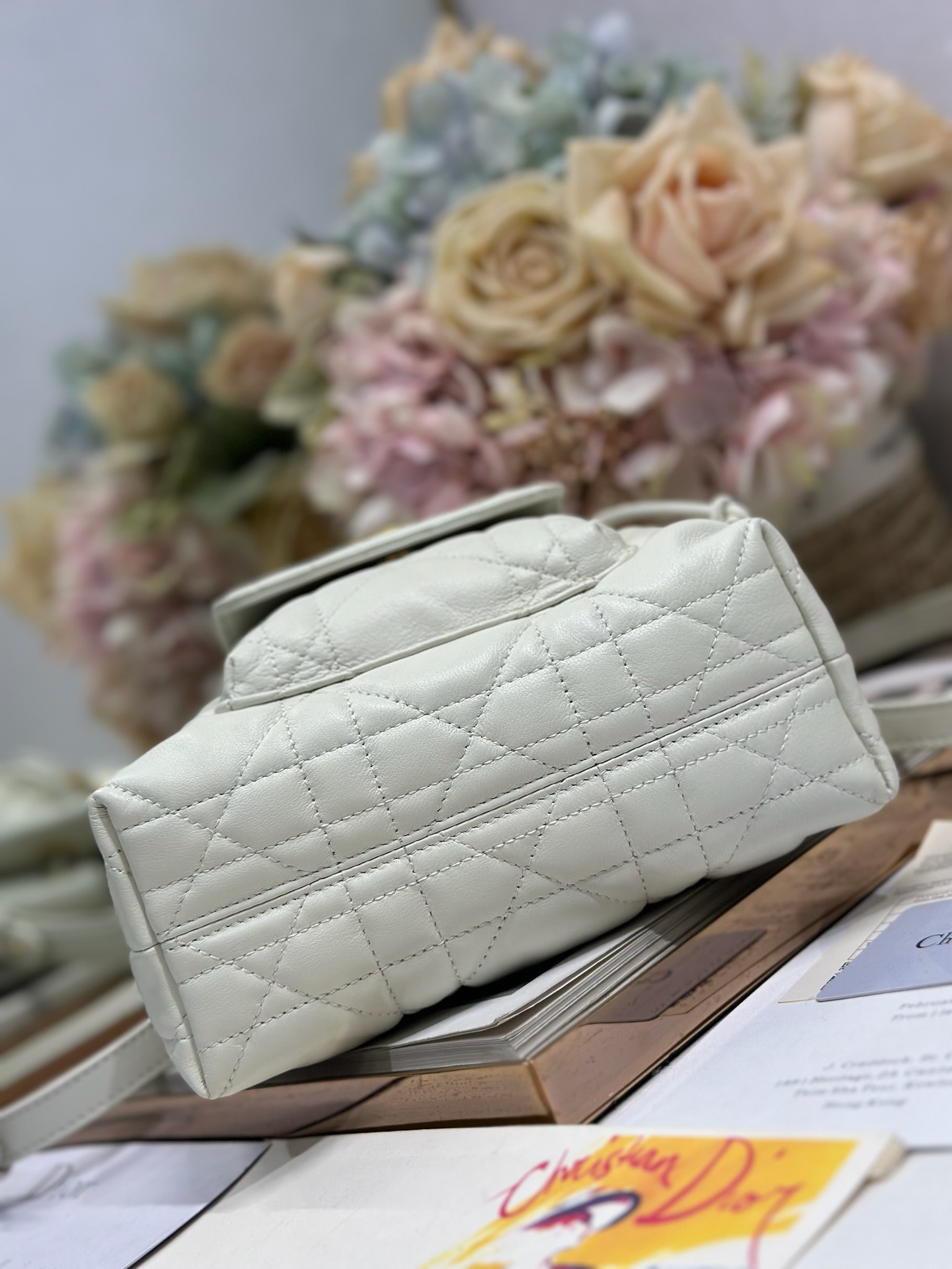 Small Dior Caro Bucket Bag