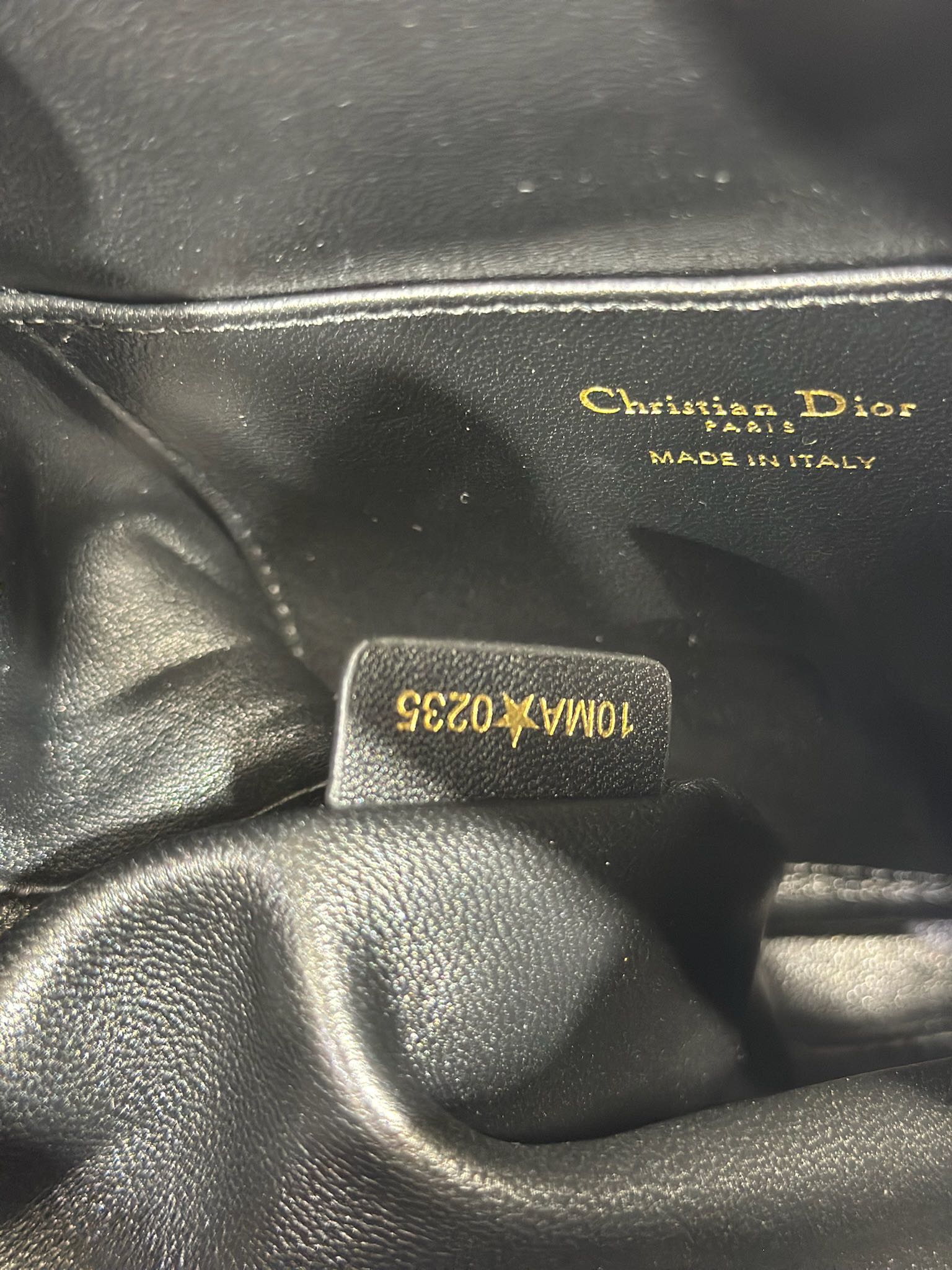 Small Dior Caro Bucket Bag