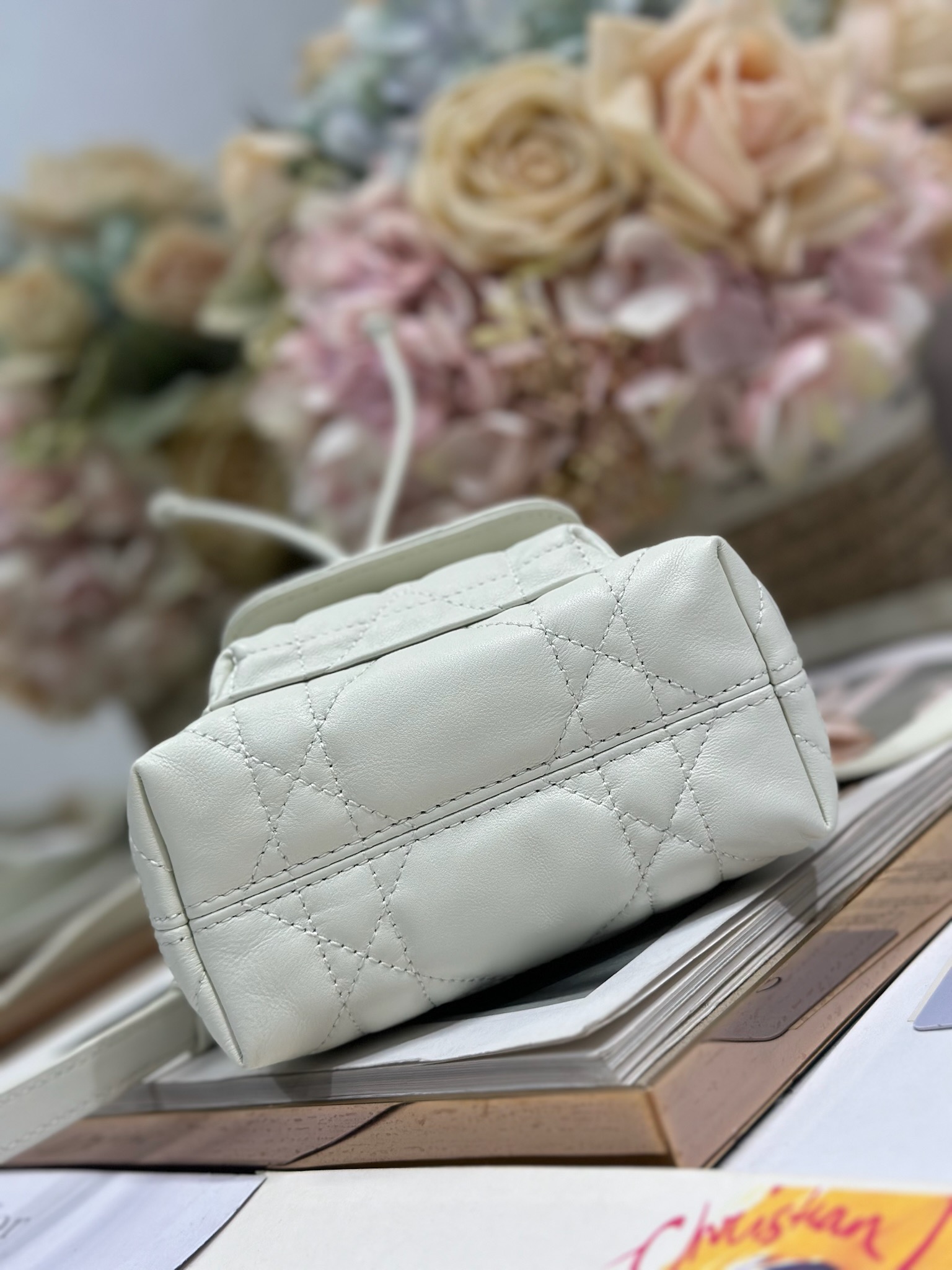 Mini Dior Caro Bucket Bag