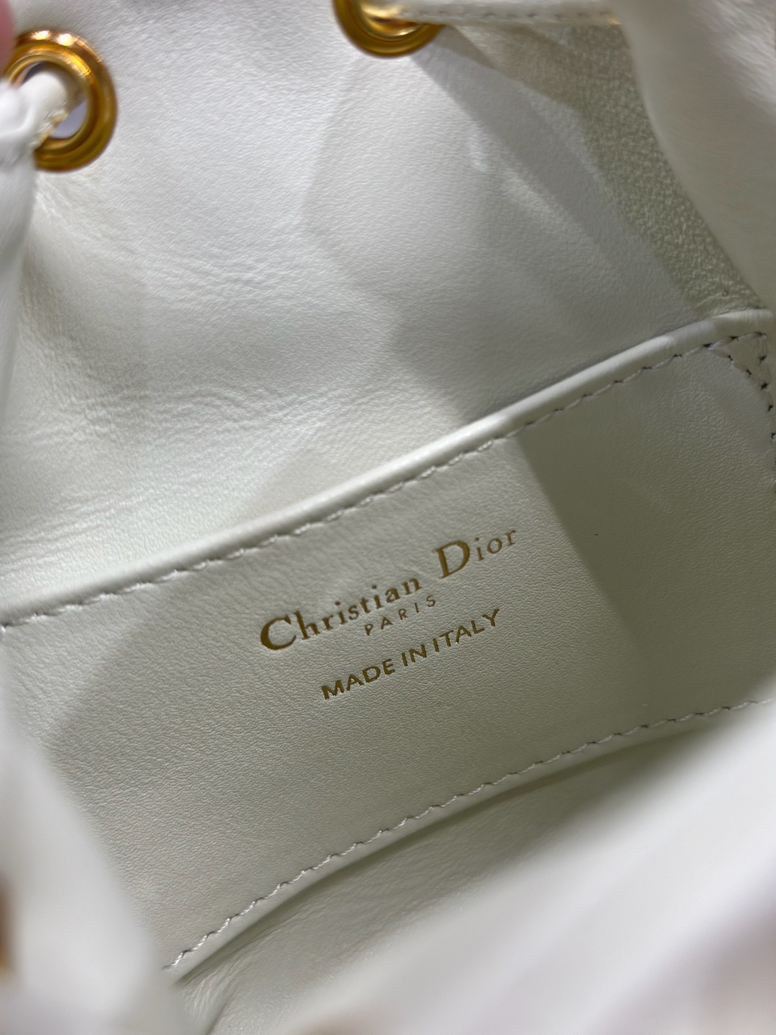 Mini Dior Caro Bucket Bag