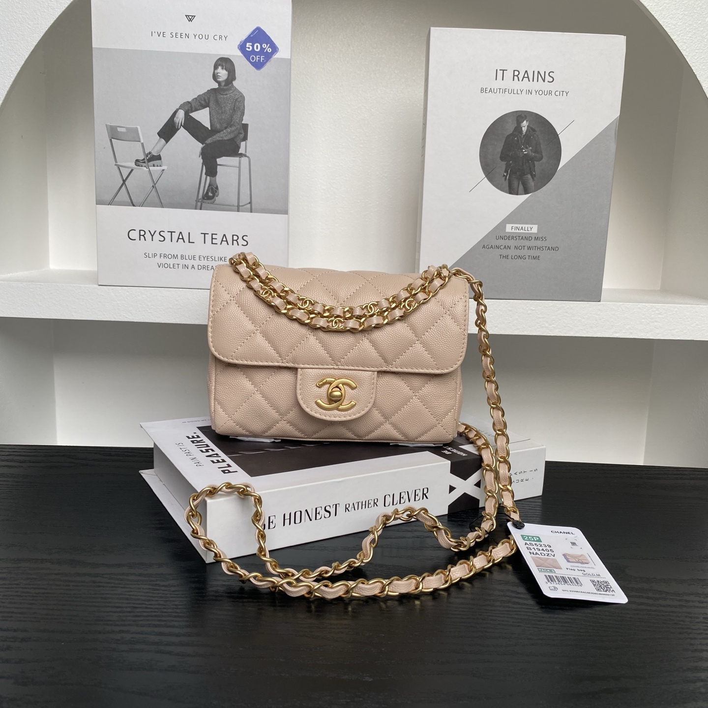Chanel 1 25P Double Chain CF Series