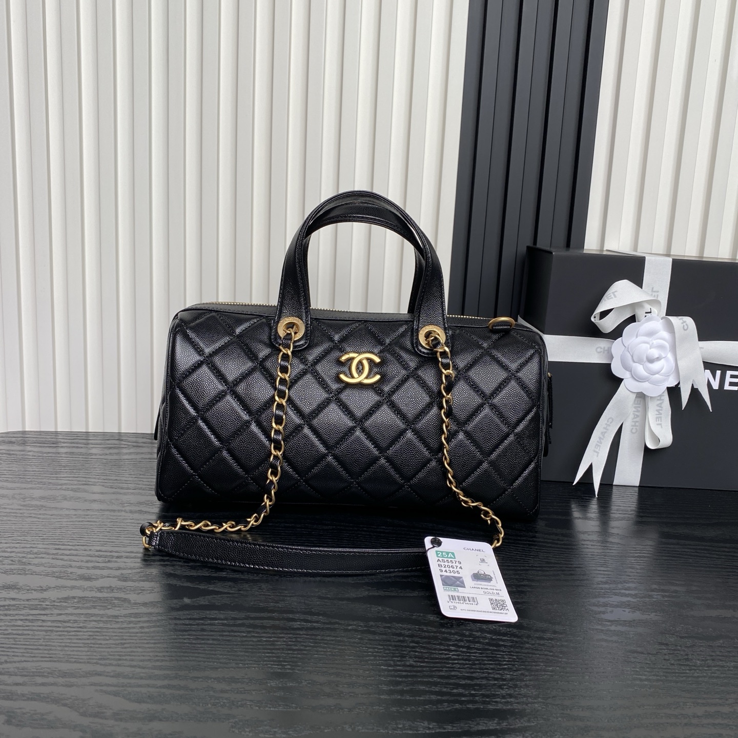 Chanel 1 25A Handcrafted Bowling Collection