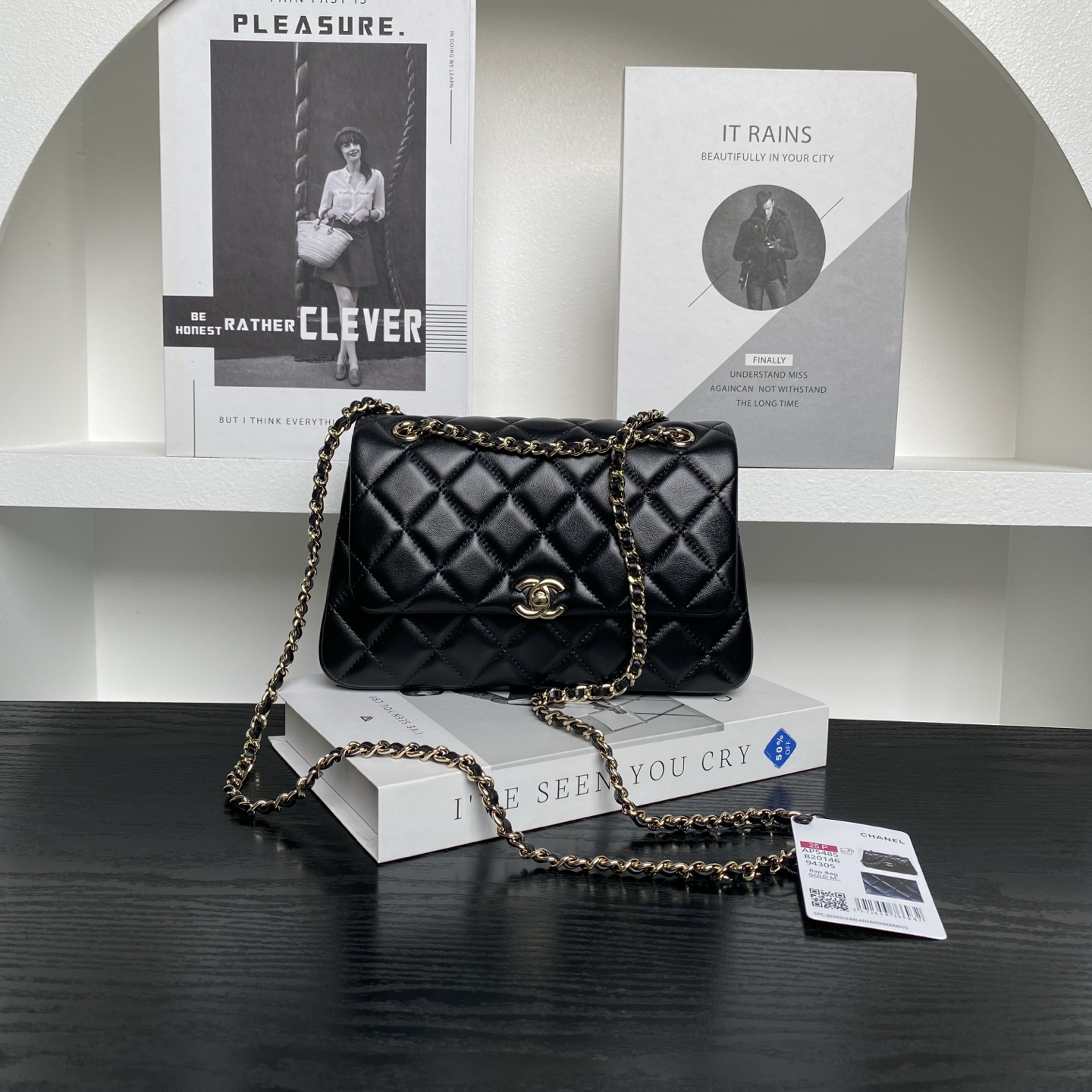 Chanel1 25S CF mini phone bag 