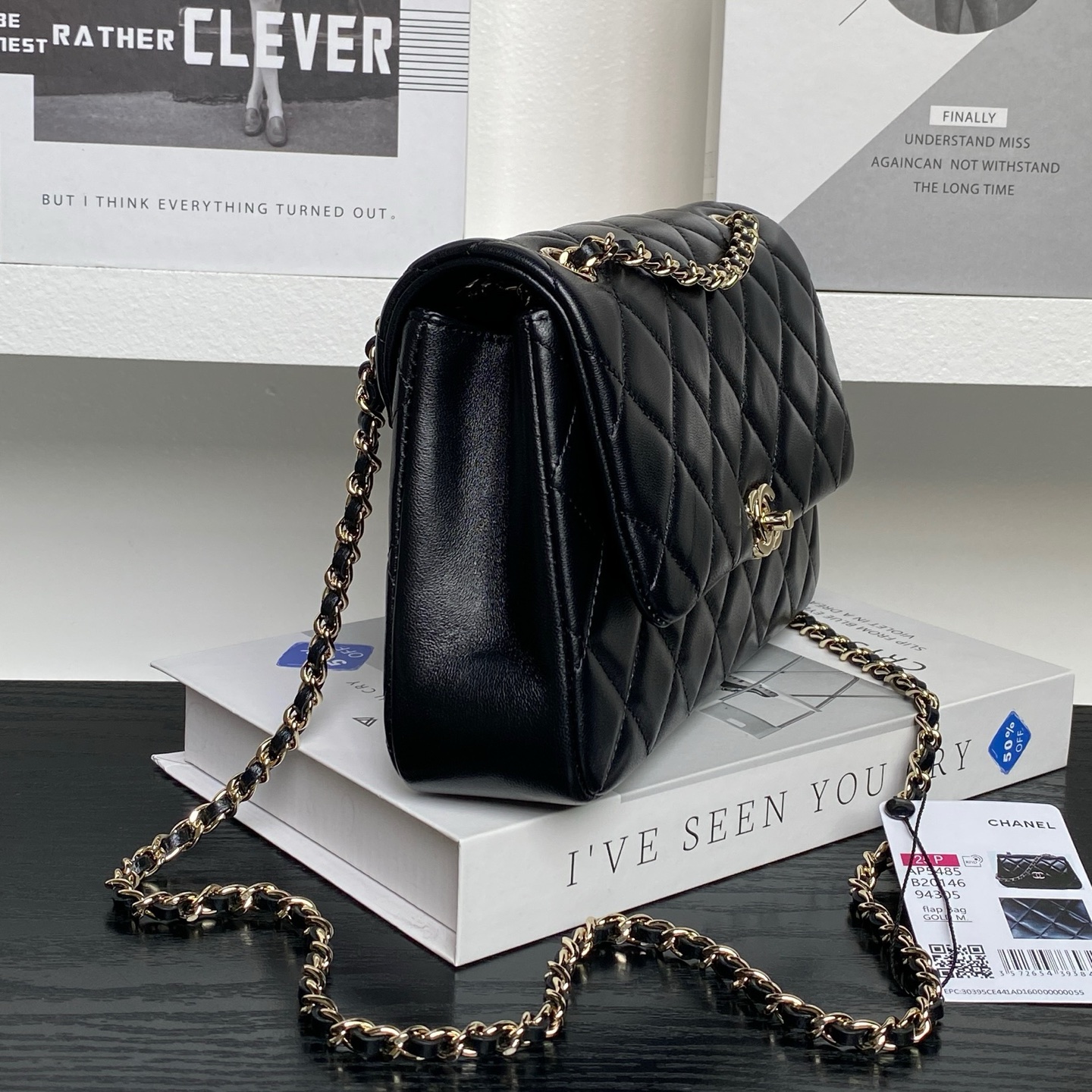 Chanel1 25S CF mini phone bag 