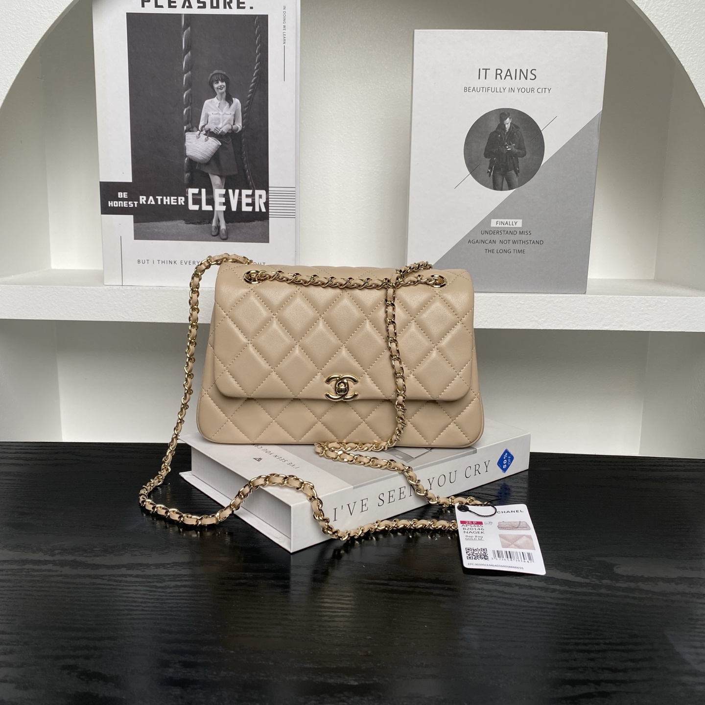 Chanel1 25S CF mini phone bag 