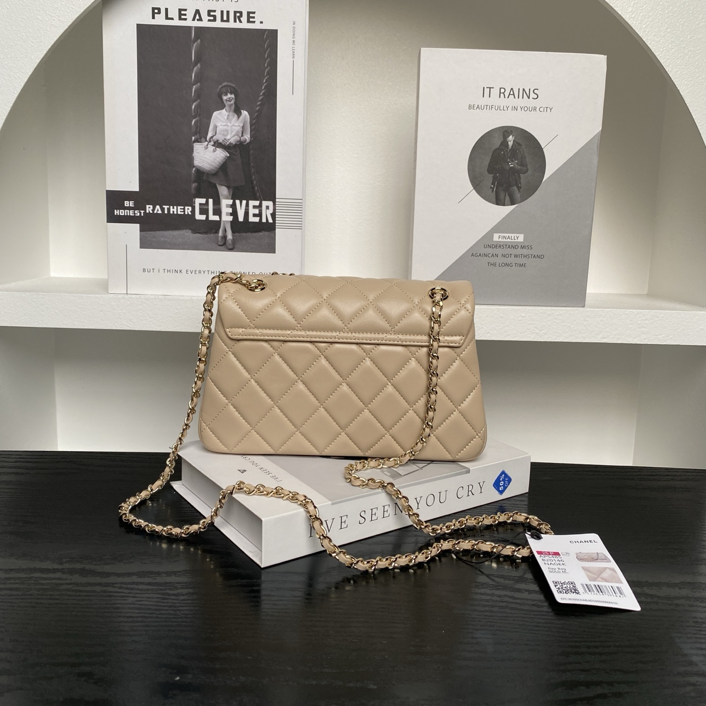 Chanel1 25S CF mini phone bag 