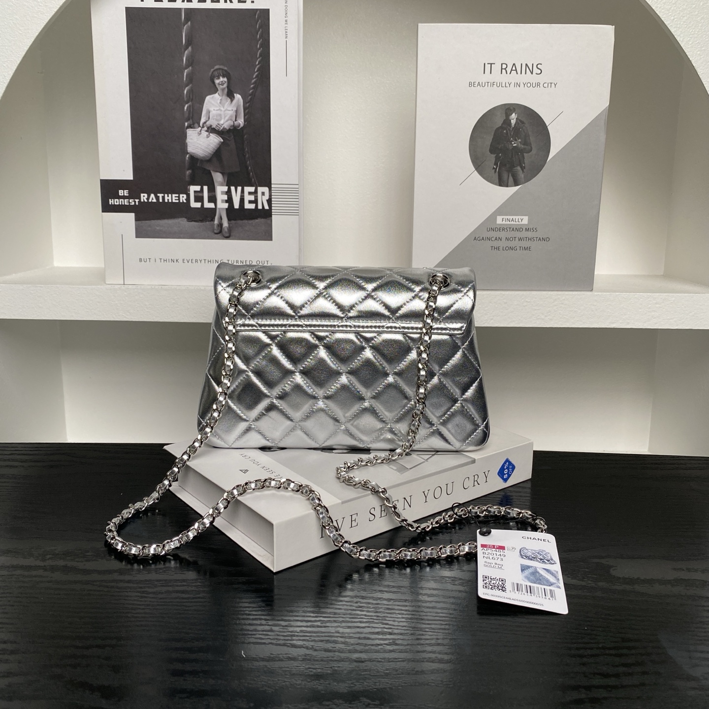 Chanel1 25S CF mini phone bag 