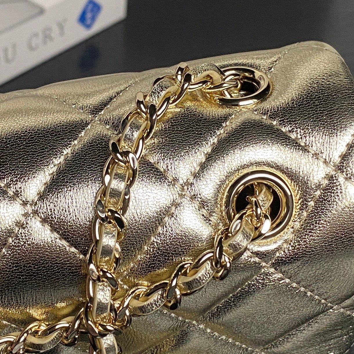 Chanel1 25S CF mini phone bag 