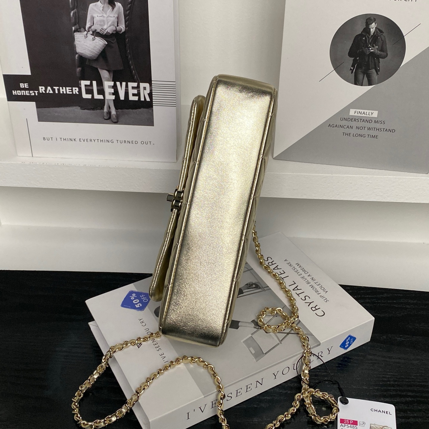 Chanel1 25S CF mini phone bag 