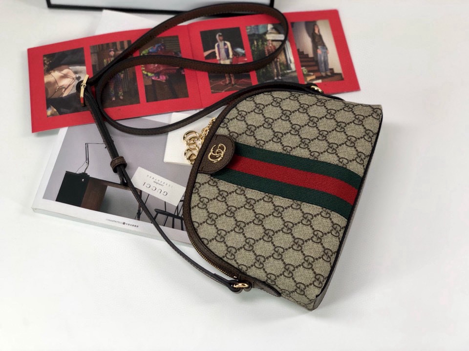 Gucci Ophidia series shell shoulder bag