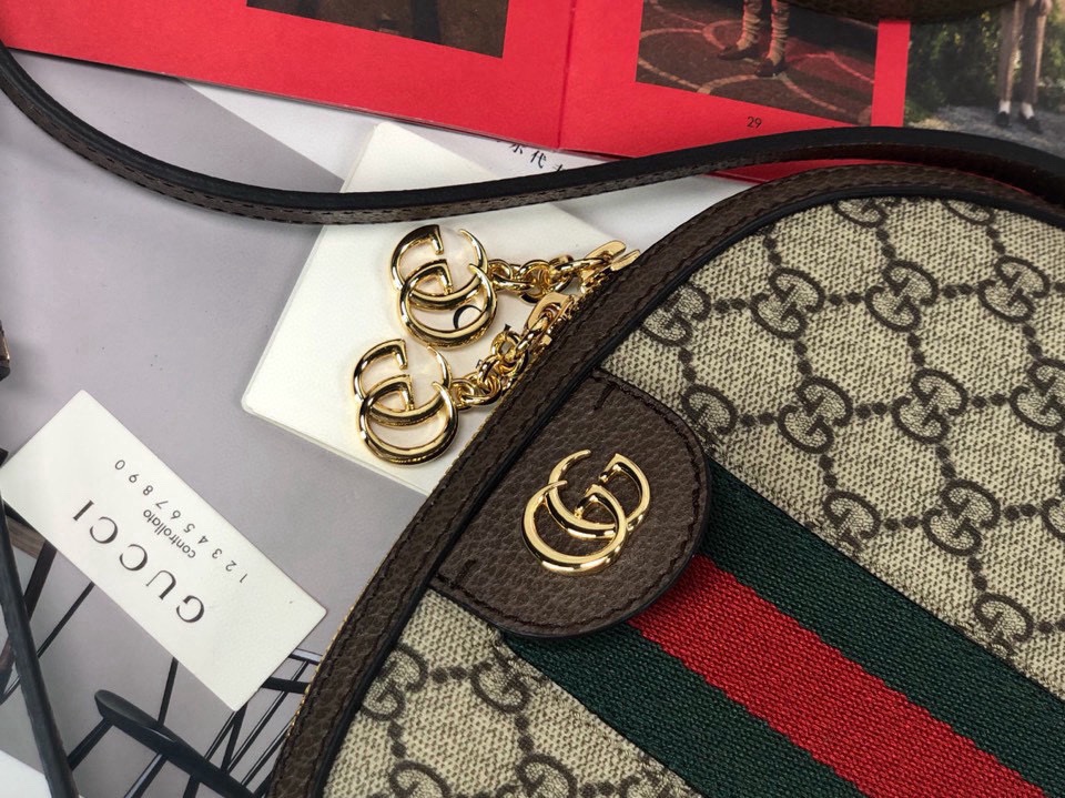 Gucci Ophidia series shell shoulder bag